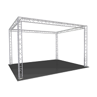 TRUSS CARRE 4x4x3.5MTR