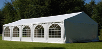 PARTYTENT 4X10 PVC (INCL. OPZETTEN EN AFBR)