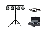 COMPACT OPVOUWBARE LICHTSET MET DMX COMTROLLER